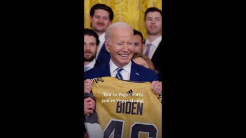 President Biden Honors the 2023 Stanley Cup Champions: Vegas Golden Knights