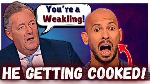 Andrew Tate Gets Called a Spineless WEAKLING by Piers Morgan!!