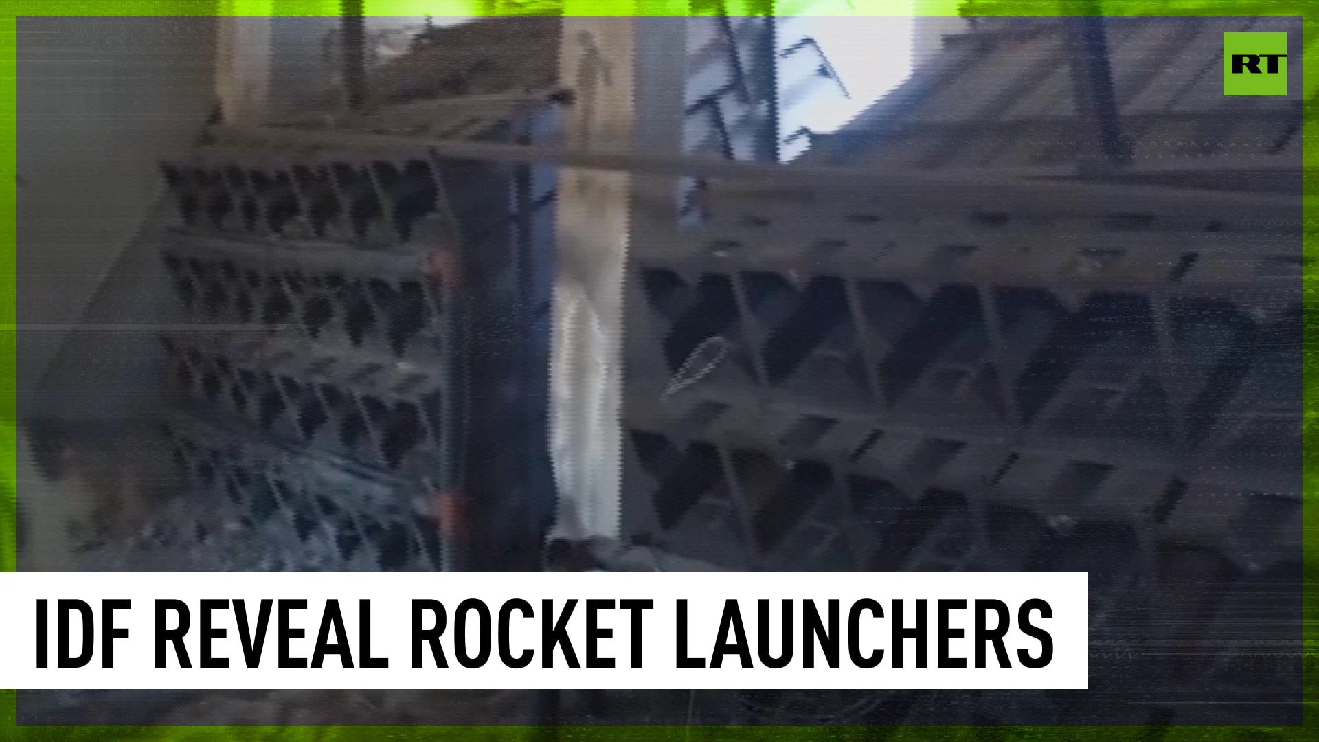 Rocket launchers found installed near mosque in Gaza | IDF video