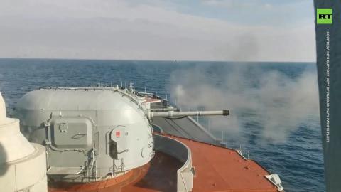 Russia and India take part in Bay of Bengal drills