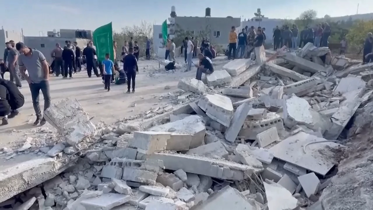 Israeli army demolishes senior Hamas official’s home in West Bank