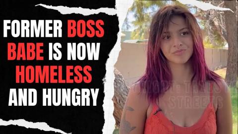 She Thought She Was A Boss Babe But now She's Homeless, Hungry And Living on The Street