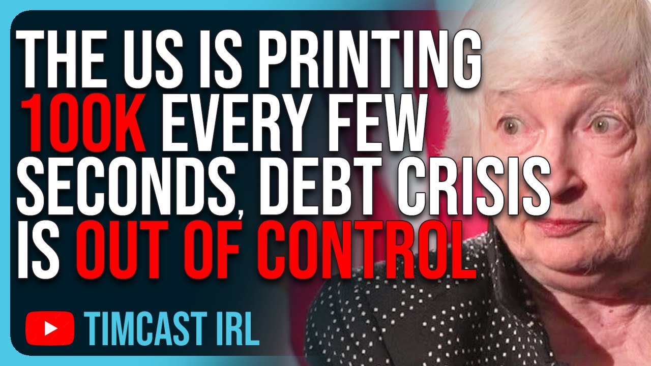 The US Is Printing $100k EVERY FEW SECONDS, The US Debt Crisis Is OUT OF CONTROL