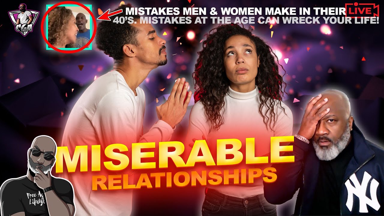 PROOF: Men Stay In MISERABLE RELATIONSHIPS Longer Than Women Do, But Why? | Mistakes In Your 40's