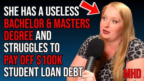 Wife's Useless Degree Results In 100K Student Loan Burden on Their Marriage, Struggles to Pay it Off