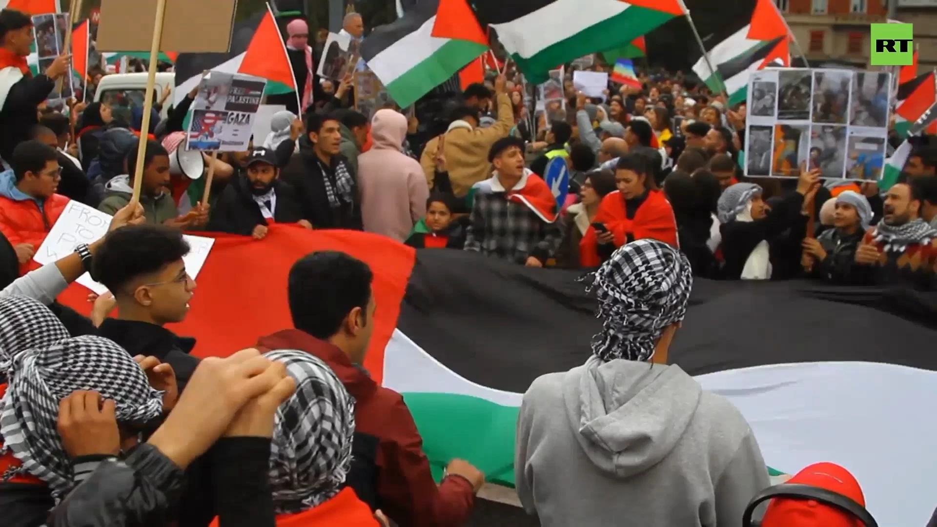 Pro-Palestinian and pro-Israeli rallies paralyze Milan