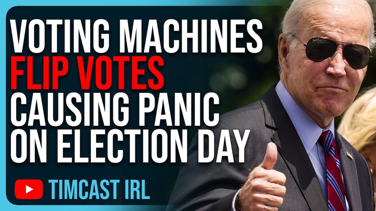Voting Machines FLIP VOTES Causing Panic On Election Day, No One Trusts Elections