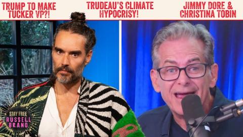 Jimmy Dore & Russell Brand On 2024 Election, RFK Jr, GOP Debate & WAR!! #243 PREVIEW