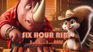 Red Rhino Six Hour Ribs. 3...2...1...Ribs