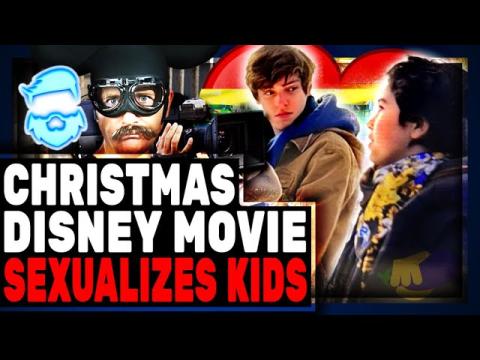 Disney Christmas Movie CREEPS On Kids & Features Black Santa Because Of Course! The Naughty Nine