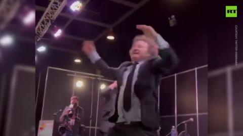 This is the new 'anarcho-capitalist' president of Argentina