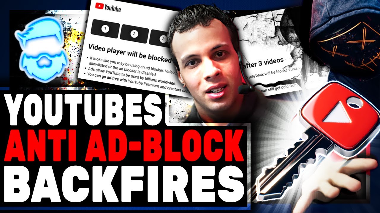 Youtube's WAR On Adblock BACKFIRES Spectacularly! Louis Rossmann Wins Again