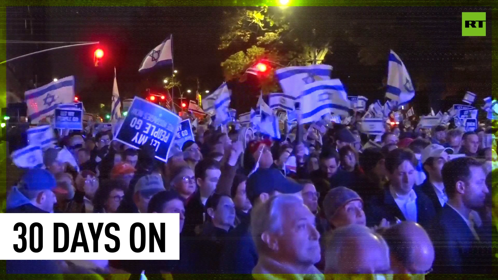 Pro-Israeli vigil and rally held in NYC a month after Hamas attack