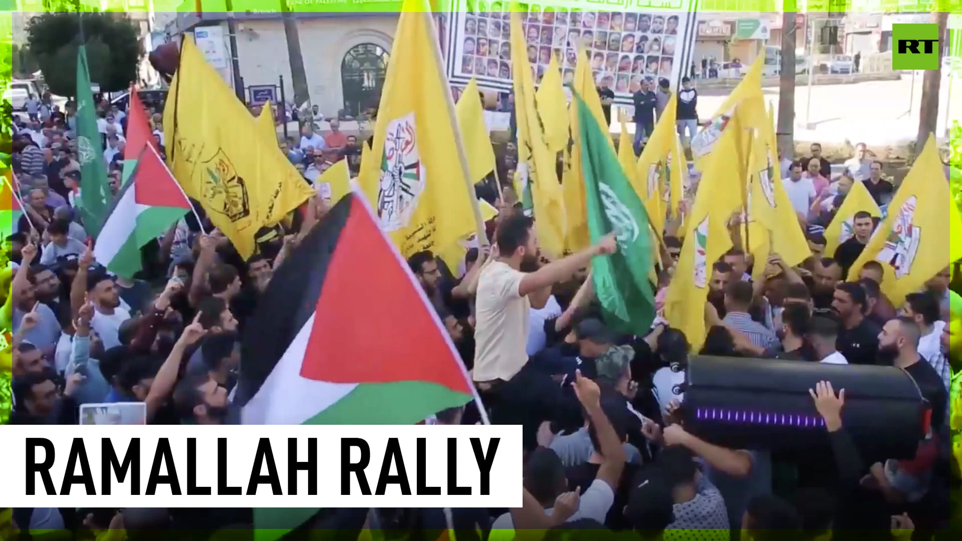 'We are one' | Palestinians march in support of Gaza