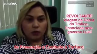 Passagem de emissária do CV para Brasília paga pelo Governo Federal