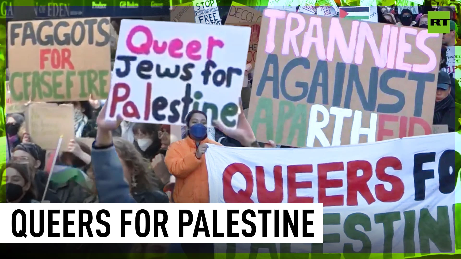 Gay For Gaza Queers Rally For Palestine In New York 1677