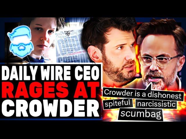 The Daily Wire CEO BLASTS Steven Crowder Over Manifesto Story & Gets ROASTED By His Own Followers
