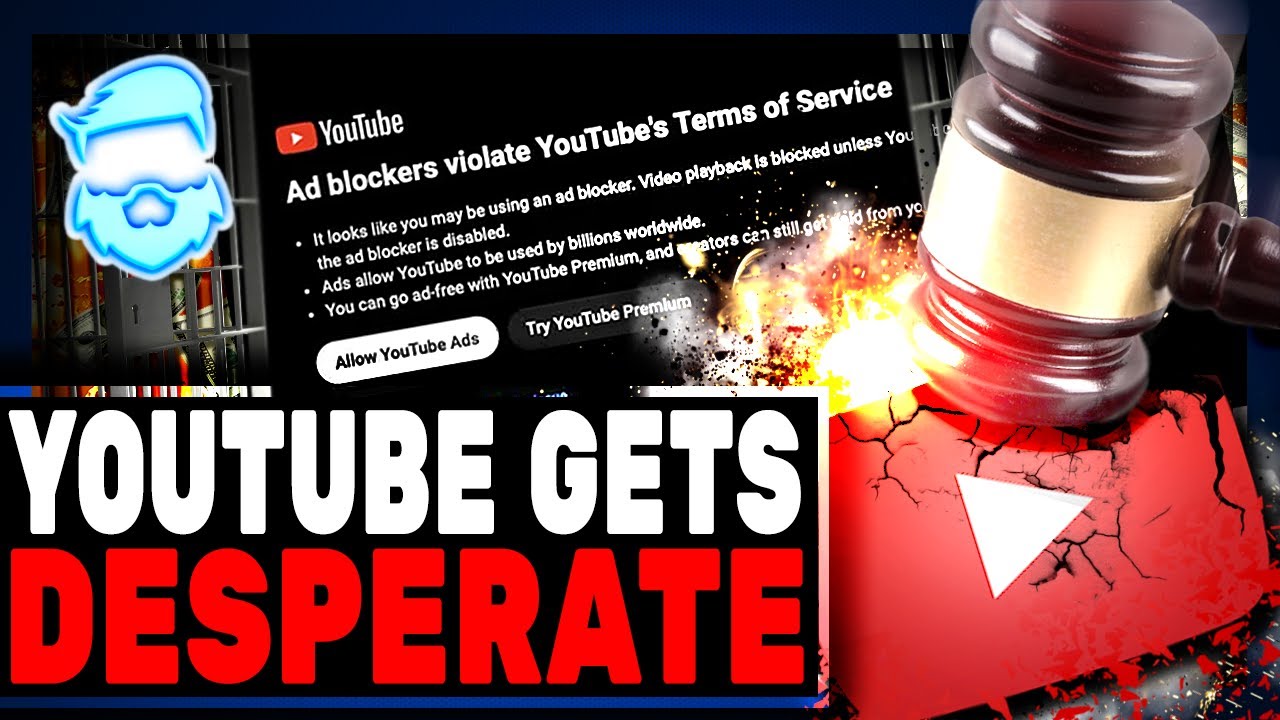 Youtube Launches New DESPERATE & ANNOYING Change For Users After WAR On Adblock FAILS!