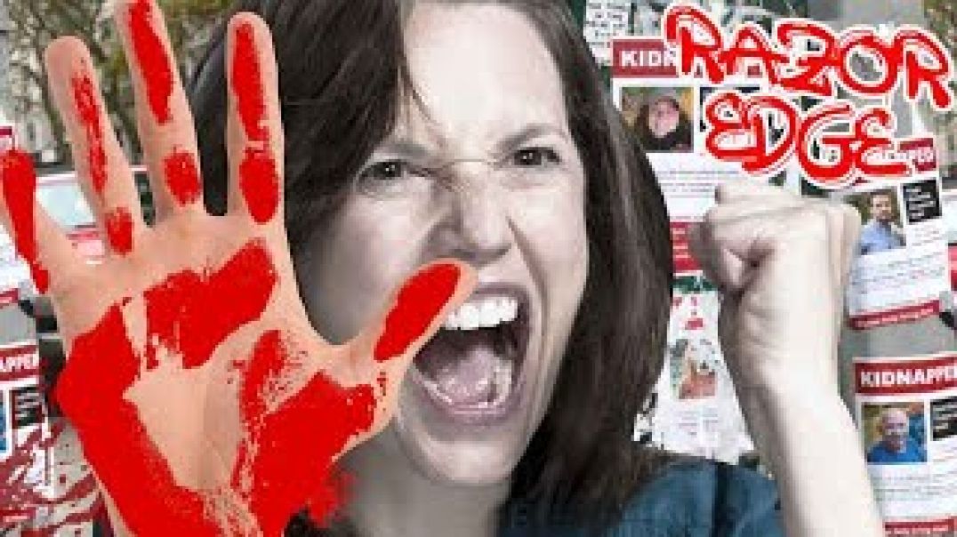 Jews Put Razors On Posters to Cut Hands of Lefties Ripping Them Down