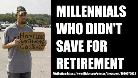 Millennials Who Haven't Saved Up Enough for Retirement