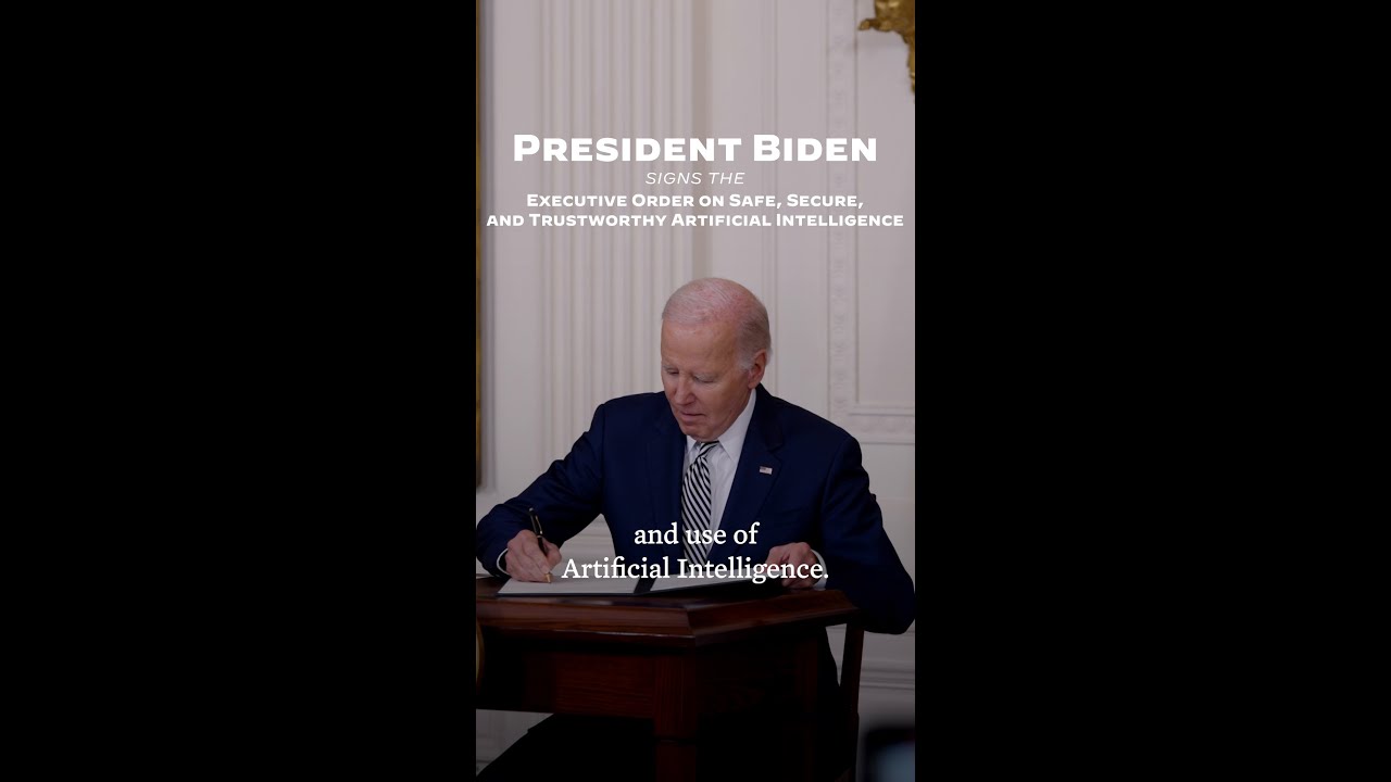 President Biden Signs an Executive Order on AI Safety