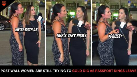 Post Wall Women Are Still Trying To Gold Dig As Passport Kings Leave