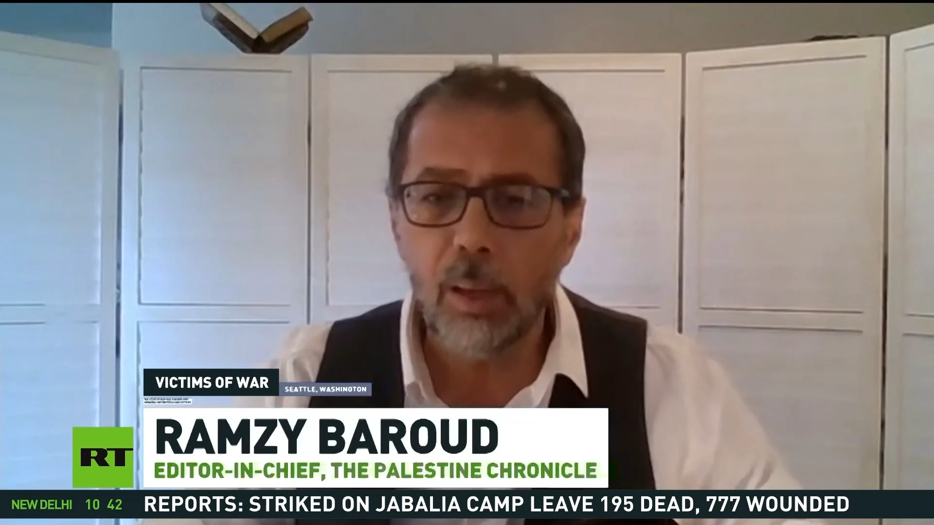 We thought the US was neutral, now we see its involvement - Palestinian-American Ramzy Baroud