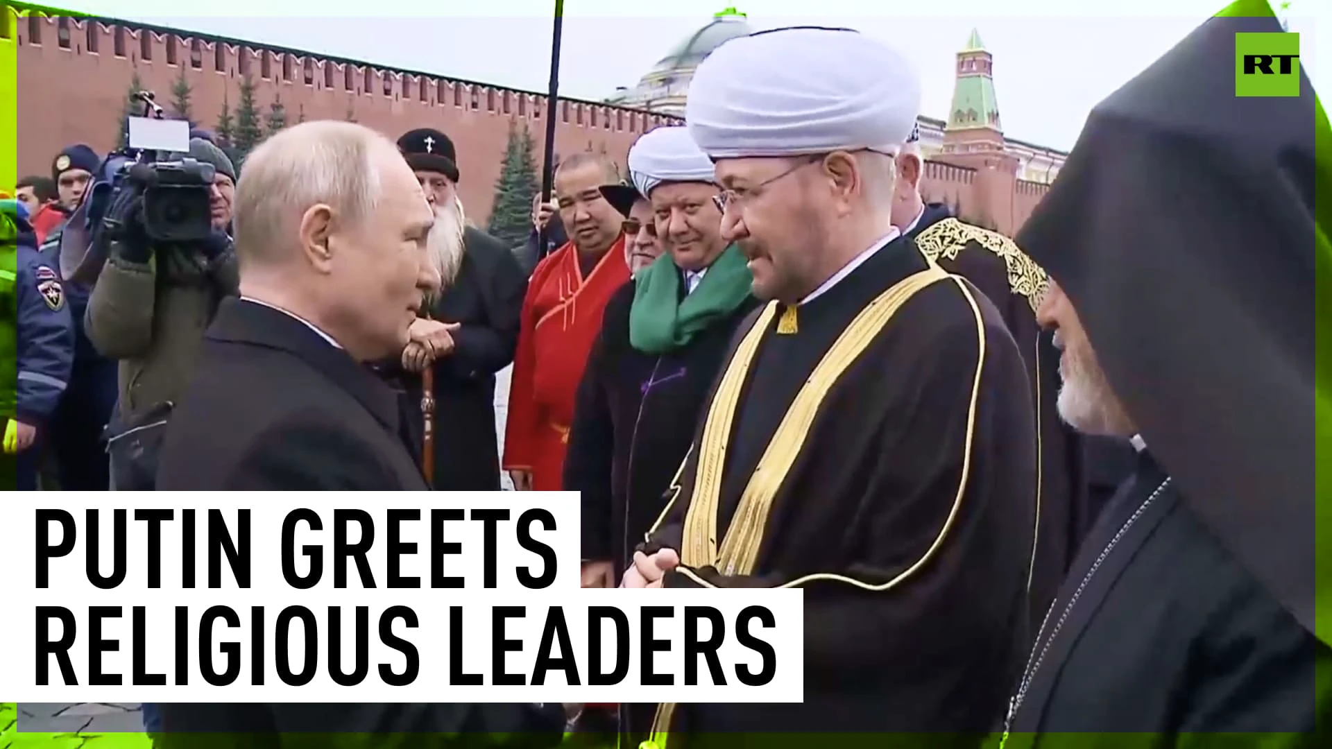 National Unity Day | Putin greets Russian religious leaders