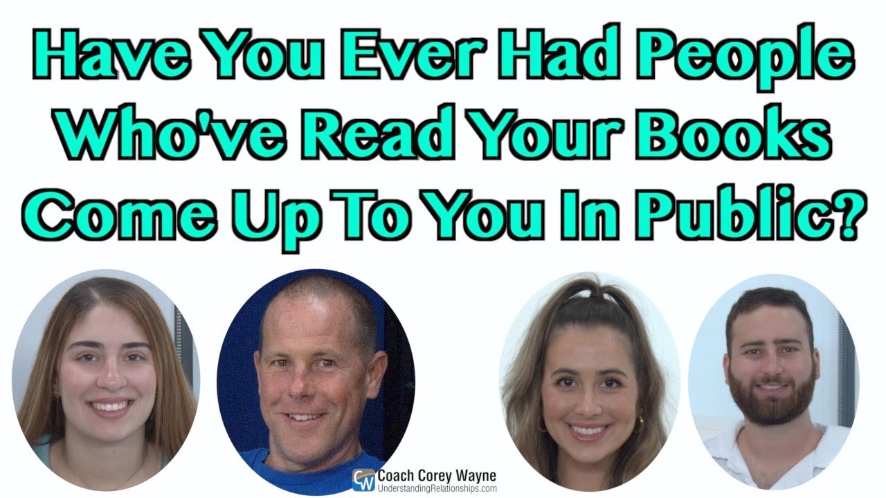 Have You Ever Had People Who've Read Your Books Come Up To You In Public?