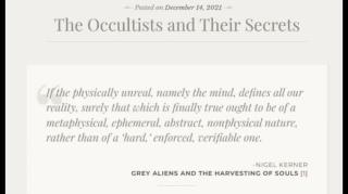 The Occultists and Their Secrets (Jeffrey Nyquist)