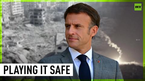 Macron reasserts backing Israel after BBC interview angers Tel Aviv