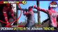 SPIDERMAN SPOTTED IN THE UKRAINIAN TRENCHES.. (UKRAINE)