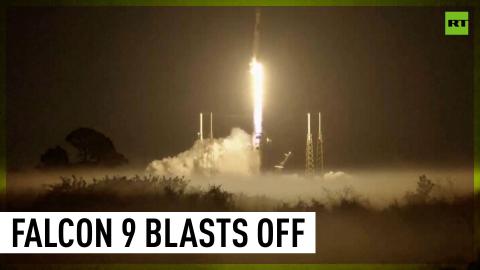 SpaceX rocket on its way into orbit carrying 23 satellites
