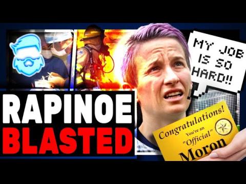 Megan Rapinoe TOTALLY DESTROYED For New BRAINDEAD Statements About America & God