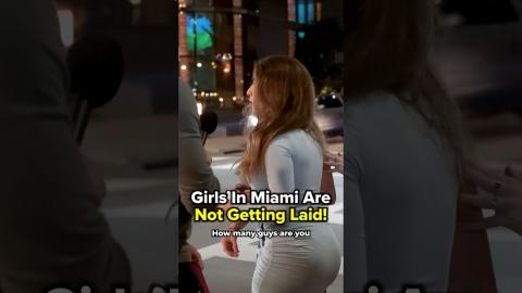 Breaking News: Girls In Miami Are All Virgins!