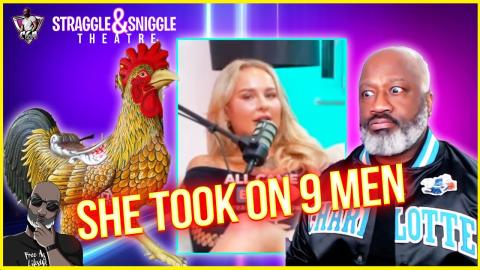 Woman Proud After She Takes On 9 Men At Once After Nightclub