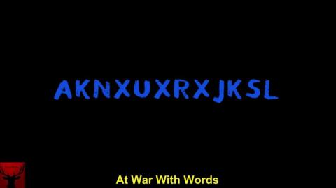 At War With Words
