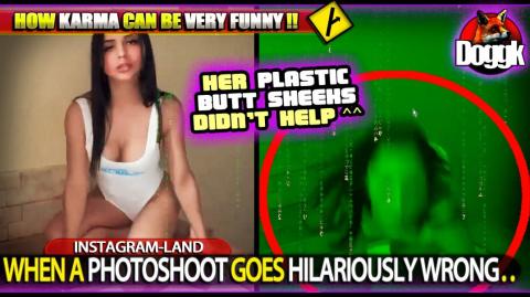 WHEN A PHOTOSHOOT GOES HILARIOUSLY WRONG.. (INSTAGRAM-LAND) >> FUNNY AF !! DON'T MISS THIS ONE !!!