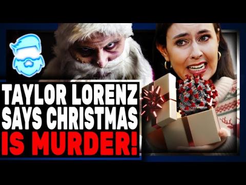 Taylor Lorenz BRUTALLY MOCKED Over "Identifying As Disabled"  In UNHINGED Christmas MELTDOWN