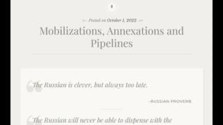 Mobilizations, Annexations and Pipelines (Jeffrey Nyquist)