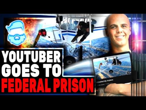 Moron Youtuber CELEBRATES Going To PRISON Crashing His Plane For Clicks & Sponsors! Learned NOTHING!