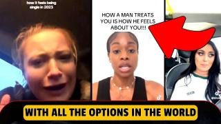 Woman Cries! Because She Can't Find A Man On Dating Apps