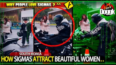 HOW SIGMAS ATTRACT BEAUTIFUL WOMEN.. (SOUTH-KOREA) >> MERRY X-MAS BROTHERS !!