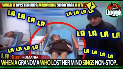WHEN A GRANDMA WHO LOST HER MIND SINGS NON-STOP.. (ROMANIA)
