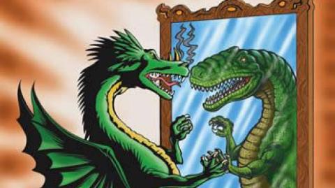 THE OLD WORLD CALLED DINOSAURS DRAGONS