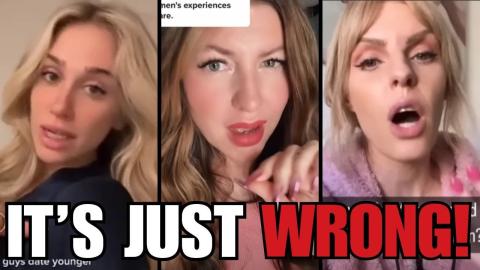 SINGLE WOMEN OVER 30+ In FULL PANIC MODE Seeing MORE Older Men DATE YOUNGER WOMEN!