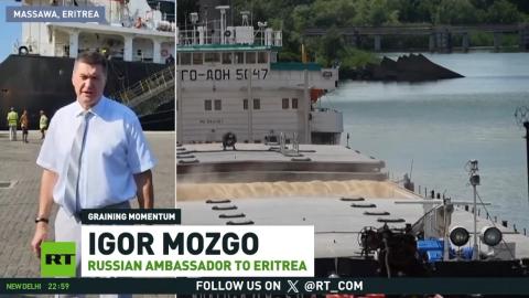 Russia keeps promises and free grain will ensure food security in Africa – Envoy to Eritrea