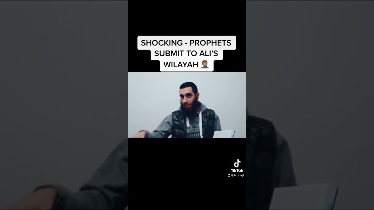 PROPHET’S SUBMIT TO ALI’S WILAYAH?!?!?!