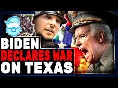Tim Pool Was Right! Joe Biden Declares WAR On Texas As 25 States Line Up To Support & Send Troops