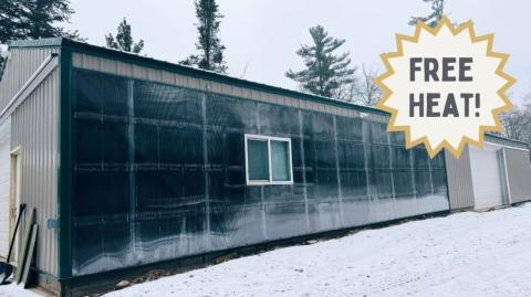 DIY Solar Heater Wall (NO SOLAR PANELS needed!)